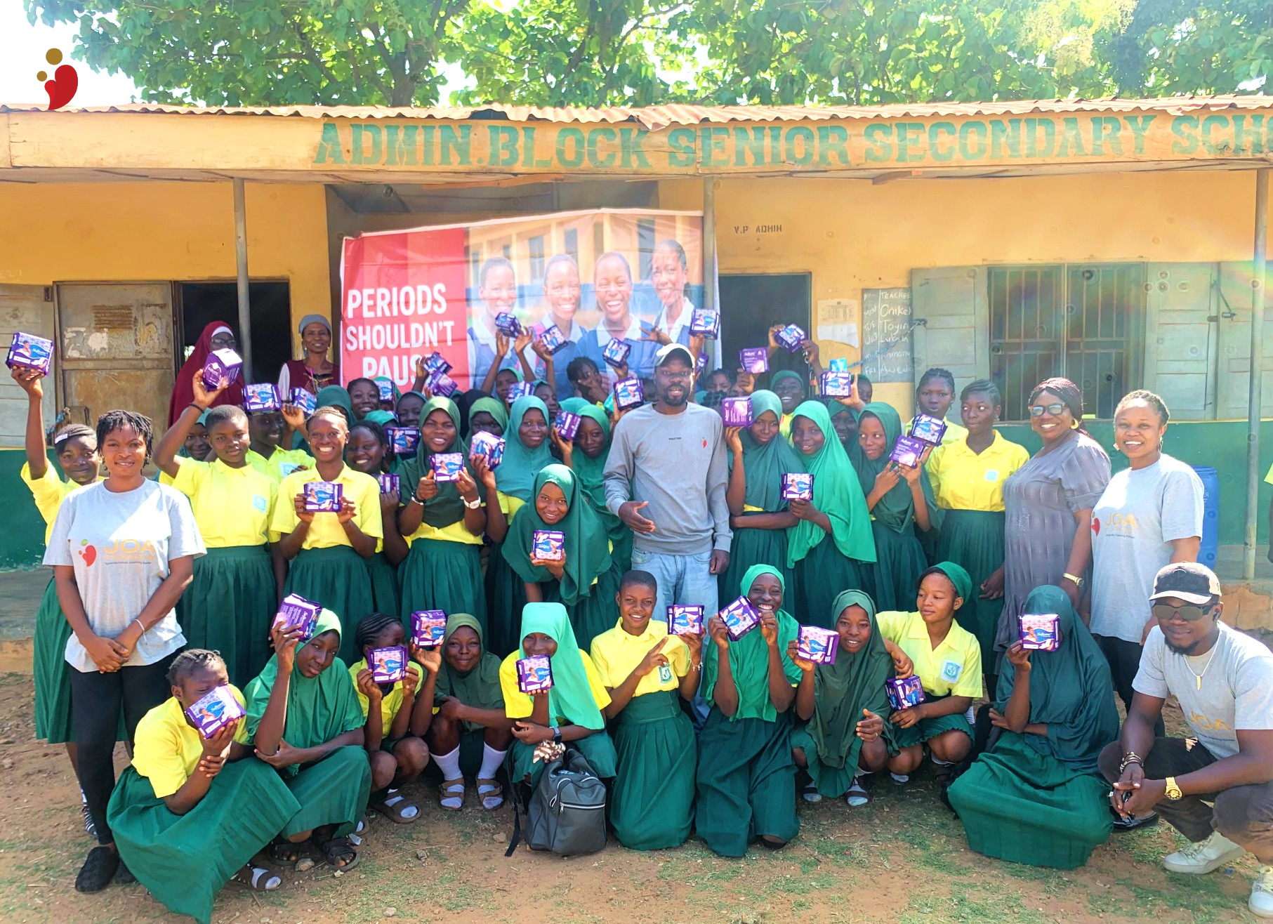 Pad-A-Teen outreach event